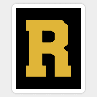 "R" (comic book high school letter) Magnet